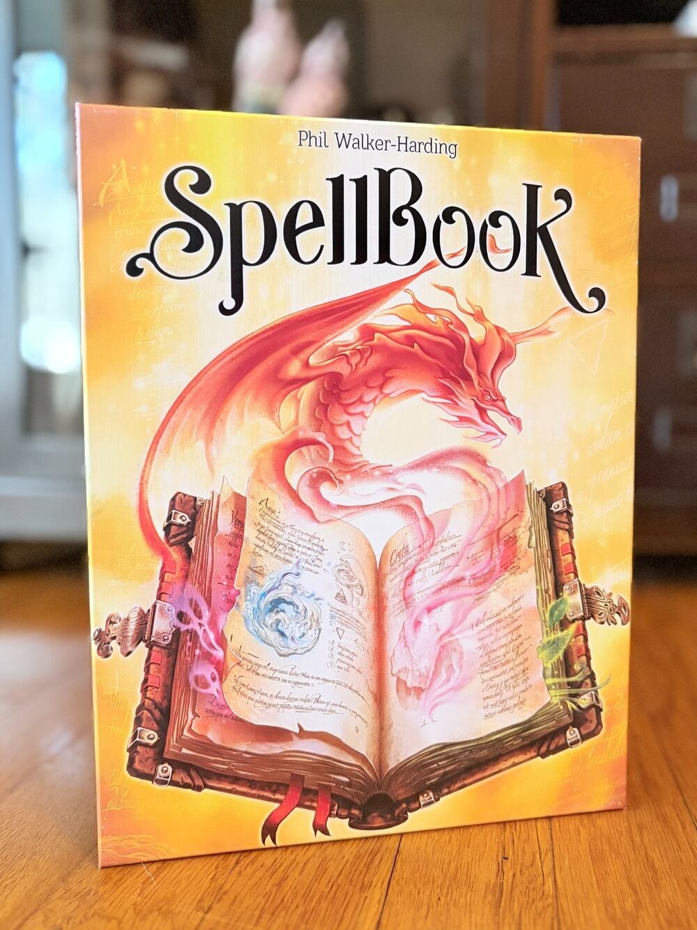 SpellBook Board Game Asmodee Space Cowboys Strategy Game Complete 2023